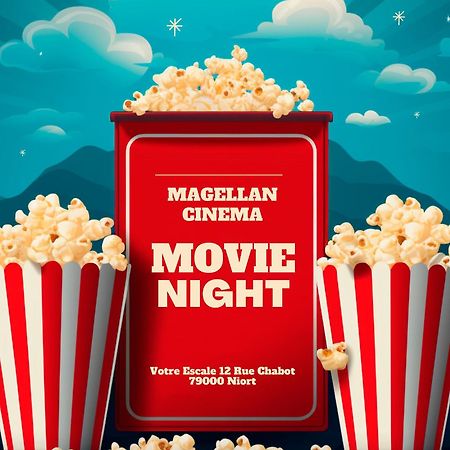 Votre Escale - Magellan Cinema Apartment Niort Luaran gambar